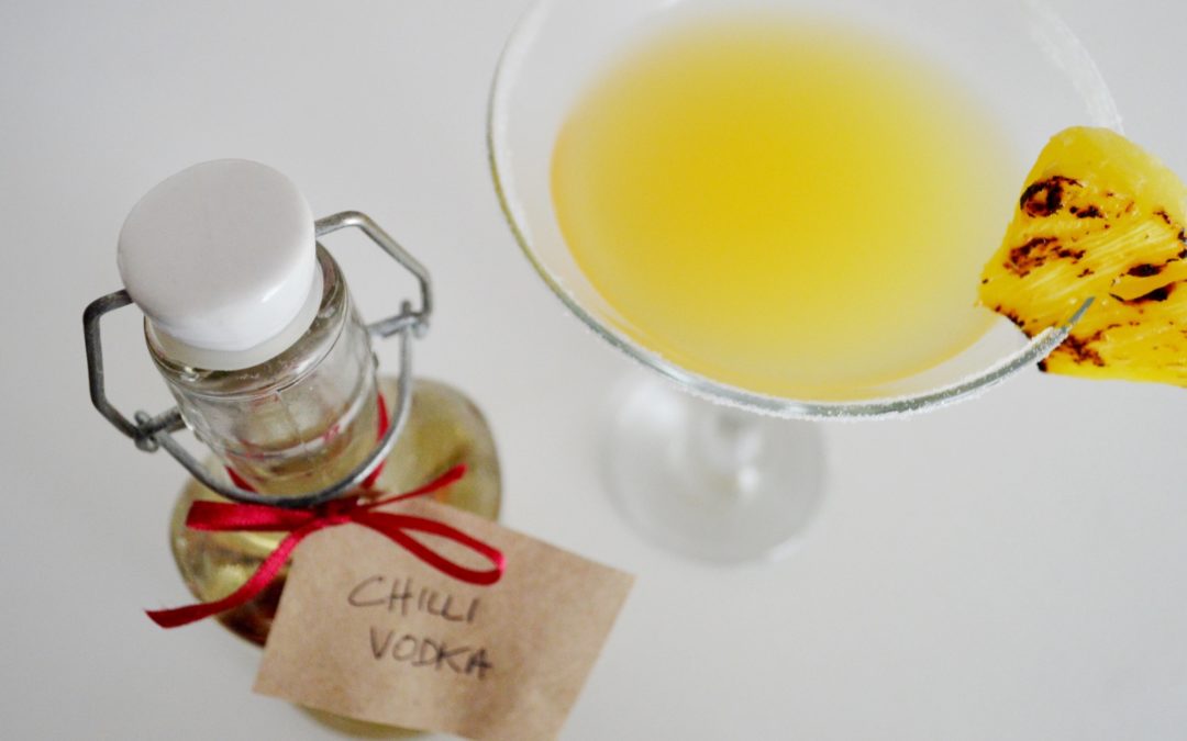 Pineapple Martini with Chilli Vodka
