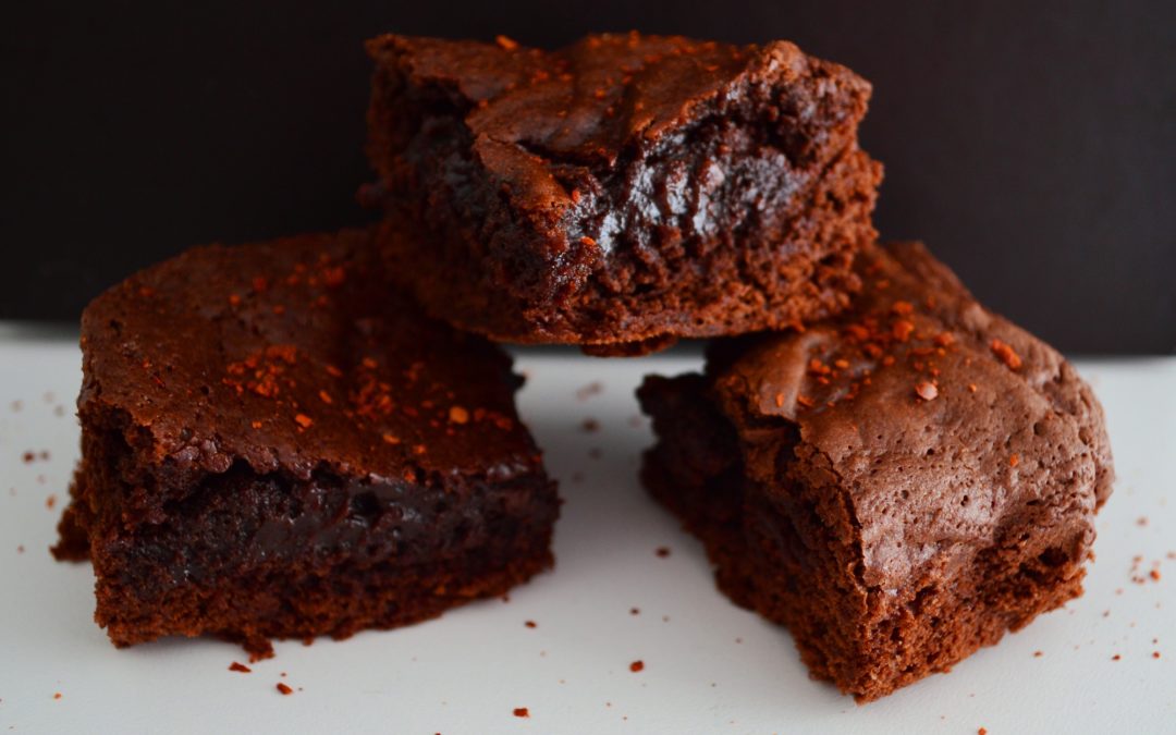 Ancho Chilli Brownies